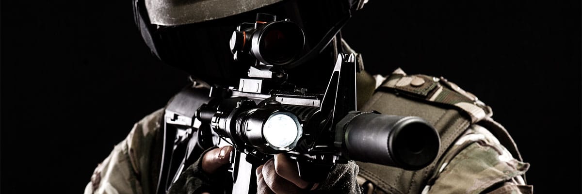 Rifle with Scope
